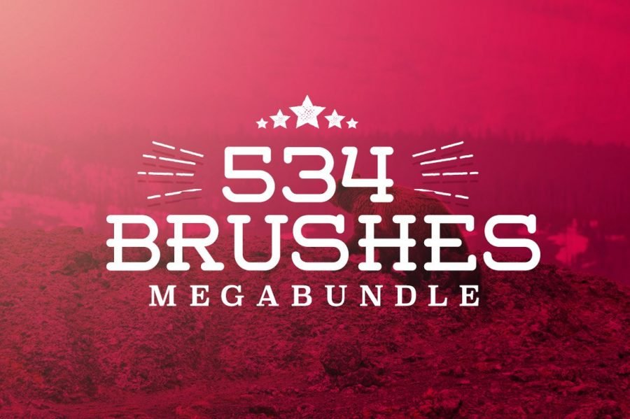Download 534 Photoshop Brushes Mega Bundle - Layerform Design Co
