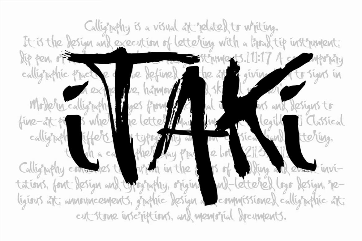 best-script-fonts-on-envato-elements-itaki