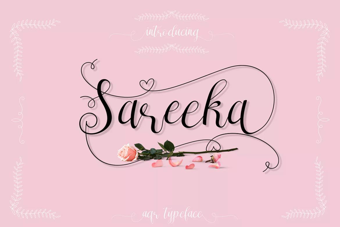 best-script-fonts-on-envato-elements-sareeka