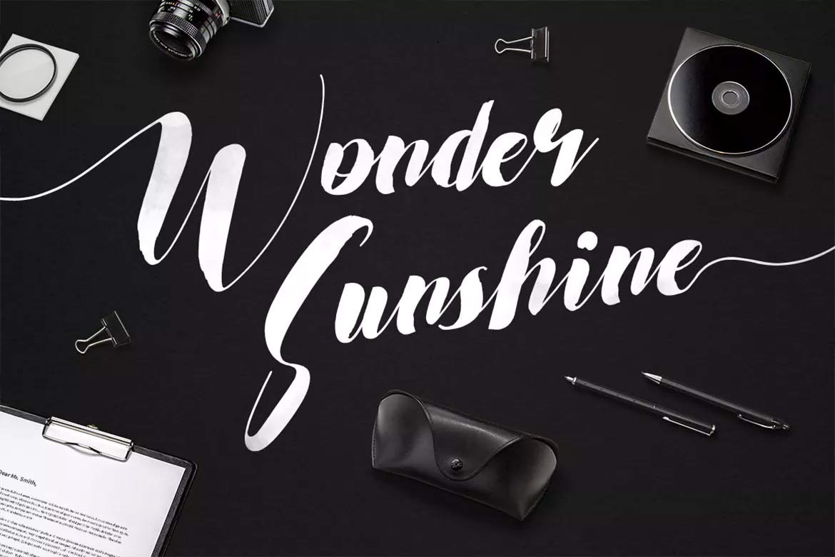 best-script-fonts-on-envato-elements-wonder-sunshine