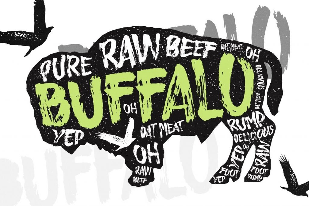 buffalo typeface by layerform design co
