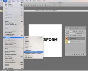 rotate layerform